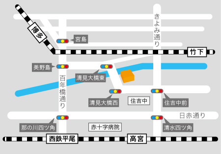 福岡リユースセンター地図
